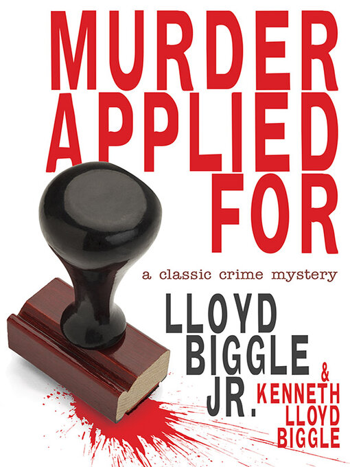 Cover image for Murder Applied For